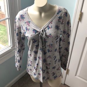 Flowery sweater